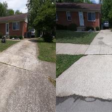 Complete Concrete Cleaning & Porch Wash on Hialeiah Ct. in Lexington, KY