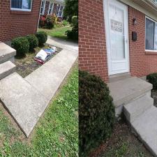 Complete Concrete Cleaning Porch Wash on Hialeiah Ct in Lexington KY 1