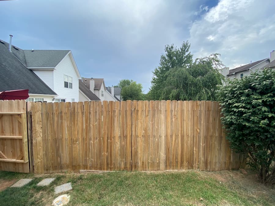 Complete fence cleaning brightening on green park ct in lexington ky 1A