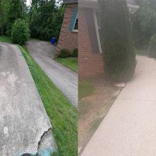 Concrete Cleaning on Pepperhill Cir in Lexington, KY 1