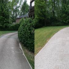 Concrete Cleaning on Pepperhill Cir. in Lexington, KY