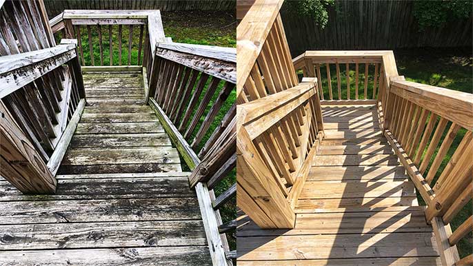 Deck cleaning restoration pepperhill circle lexington ky