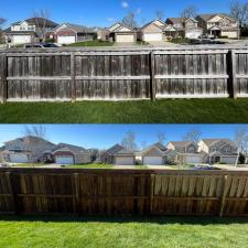 Full fence wood restoration lexington ky 006