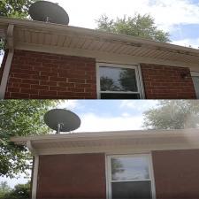 Gutter Cleaning and Brightening on Pepperhill Cir. in Lexington, KY 2