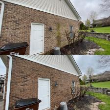 Soft Wash House Washing on Brick and Vinyl in Versailles, KY 0