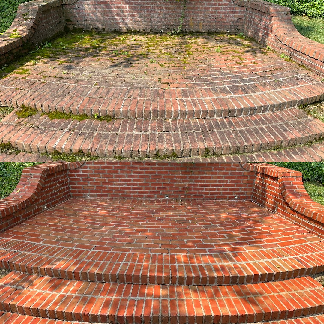 Brick Pressure Washing in Lexington, KY | Soft Wash Restoration Near Tates Creek Rd