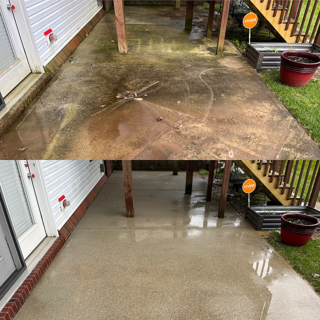 Concrete Cleaning, Driveway Cleaning & House Washing in Lexington, KY 🚿 Soft Wash & Surface Renewal